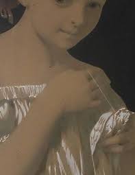 Lilly Martin Spencer Hand Painted Lithograph -RARE- 1800's