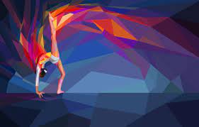 We celebrate our obsessions by cracking jokes and making awesome videos. Wallpaper Gymnastics Athlete Gymnast Low Poly Images For Desktop Section Sport Download