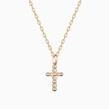 Beaded Cross Necklace