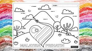 Contoh poster bertema lingkungan poster menurut kamus besar bahasa indonesia. Gambar Pertandingan Mewarna Sempena Sambutan Bulan Kebangsaan Cikgu Ayu Dot My