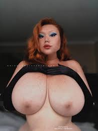 OC] i didnt think it was possible but ovulation truly makes my boobs even  bigger 😳 wanna cup a feel? : rHumongousaurustits