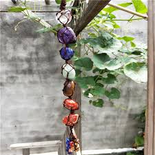 Learning to tie basic knots and hang crystals and make witches ladders. Natural Stone 7 Chakra Car Hanging Decoration Reiki Irregular Healing Crystal Tassel Meditation Hanging Window Home Decorate Pendants Aliexpress