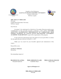 The informed consent process is one of the central components of the ethical conduct of research with human subjects. Letter For The Principal