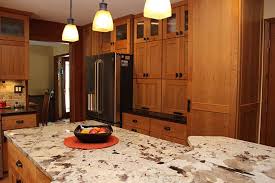 the natural cherry kitchen is near the