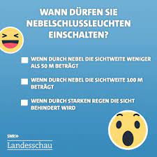 Passend zu den nebelschlussleuchten befinden sich vorne am fahrzeug die nebelscheinwerfer. Landesschau Baden Wurttemberg Photos Facebook