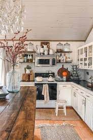 37 Farmhouse Kitchen Design Ideas With Bohemian Vibes Home Design And Interior Rustic Kitchen Farmhouse Kitchen Design Rustic Farmhouse Kitchen