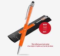 Stylos Personnalisés Cristaux avec stylet