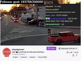 Learn in a parking lot (empty) how long it takes to stop. A Twitch Livestream Of Drivers Rolling Through Stop Signs In Salem Has Caught The Eye Of City Officials The Boston Globe