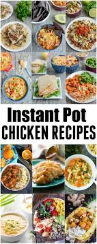 Instant pot chicken recipes healthy easy. Healthy Instant Pot Chicken Recipes
