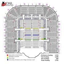 seating map daughters of the american revolution