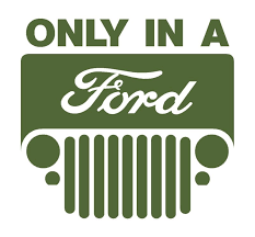 Ford Jeep Logo Decal Sticker Mb Gpw Wwii 2 M38a1 M151