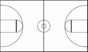 Maybe you would like to learn more about one of these? Basketball Black And White Crop Black White Basketball Court Clipart Wikiclipart