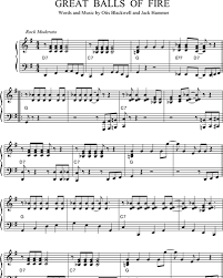 Great Balls Of Fire Sheet Music by Jerry Lee Lewis | nkoda | Check It Out  in the nkoda App