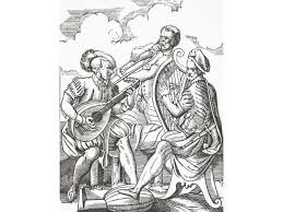 This is a list of german musicians and bands. German Musicians Playing The Lute And Guitar After A 16th Century Engraving By Jost Amman From Science And Literature In The Middle Ages By Paul Lacroix Published London 1878 Poster Print 12