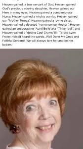 Classmate Johnny Whatley's wife, Teresa (Endsley) Whatley, passed away a  few days ago. She was two years younger than us. Please keep Johnny and  their families in your prayers. The service is