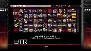 Win the king of the ring tournament. Wwe 13 All Unlockables Including Every Attitude Era Mode Item Youtube