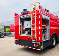 Euro 5 3000gallon Water Tank Fire Engine Isuzu 4X2 420HP ...