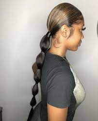 Pin By Raqui Moore On Beyond Scared Straight Bubble Ponytail Hair Styles Bubble Ponytail Hairstyles
