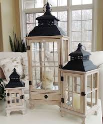 Pretty Wooden Lanterns Wooden Lanterns Lanterns Decor Lantern Set