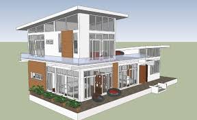 When you have a limited space or lot, it is a good idea to maximize the lot and design it with firewalls and this is what hasinta model has shown. 2 Storey Modern House 01 Ulric Home
