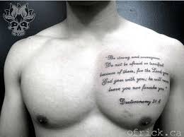 121 Awe Inspiring Chest Quotes Tattoos Want to see the world's best rib quote tattoo designs? 121 awe inspiring chest quotes tattoos