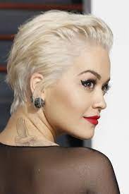 Slick back hairstyle actually can look pretty good and trendy for women over 60 years old. Rita Ora Hair Steal Her Style Page 2 Short Hair Styles Super Short Hair Hair Styles