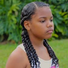 Most of us have been anxiously awaiting summer weather all year long but humidity or swap out your old ponytail for zendayas chic version by adding big curls at the back and wrapping the base of the pony with a piece of your own hair. 15 Best Hairstyles For 10 Year Old Black Girls Child Insider