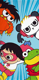 Characters from animated tv shows/cartoon network. Charactersmania Ryans World Towel 70x140cm 100 Katoen Towel