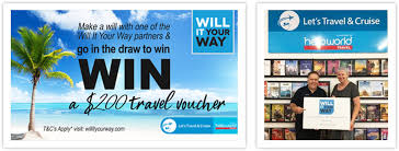 A travel voucher represents the value you paid for your ticket and can be used towards future purchases with us. Travel Voucher Giveaway Will It Your Way