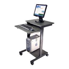 Stand Up Desk Walmart 169 Luxor Adjustable Height Mobile Computer Workstation Mobile Desk Computer Workstation Adjustable Workstation
