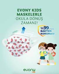 Hayat Kimya Yeni Evony Kids Maskeleriniz Hazirsa Okula