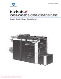 Laserjet printers make it easy to get all of your work accomplished in the office or at home. Konica Minolta Bizhub C452 Printers User Guide Manual Pdf Manualzz