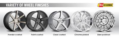 Pvd black chrome professional wheel restoration step by step walkthrough. A Simple Guide To Wheel Finishes Les Schwab