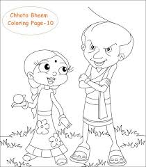 Here you can download and print chota bheem colouring book, coloring picture worksheets online for kindergarten and nursery childrens for free. Chhota Bheem Coloring Page For Kids 10