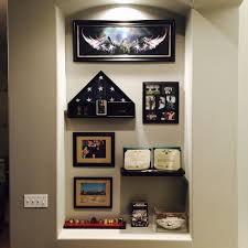 Some Men My Late Father In Law Included Enjoy Having What He Called A Love Me Wall That Showcase Memories And Military Home Decor Military Decor Army Decor