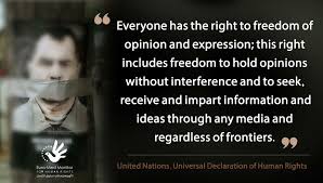 Universal Declaration Of Human Rights On Freedom Of Opinion And Expression Human Rights Quotes Declaration Of Human Rights Human Rights