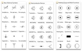 Schematics Maker Create Schematic Diagrams Easily In 2020 Electrical Schematic Symbols Electrical Symbols Basic Electrical Circuit