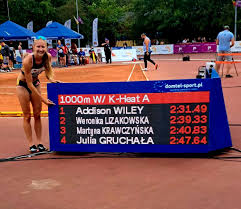 Huntington's Addison Wiley sets 1,000-meter US record