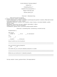 Whether you are having a proper meal or not is an important thing to know. Food Product Development Survey Desserts Foods