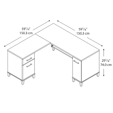 Bush Furniture Somerset 60w L Shaped Desk In Mocha Cherry Click On The Image For Additional Details It Is An Affil Diy Desk Plans L Shaped Desk Desk Plans