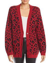 Anine Bing Justine Leopard Print Cardigan Bloomingdale S