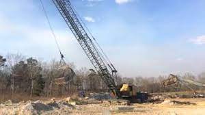 Bucyrus erie and northwest boom sections. 1980 Bucyrus Erie 30b Super Iv 60 Ton Crawler Crane Youtube