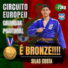 Yuri Pereira, João Gabriel Santana e Silas Costa conquistam bronze em  Portugal