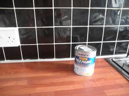 Apply one coat of the paint working it into the grout line. Tile Paint Specialist Paint Paint