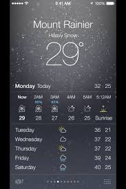 Weather Ios 7 Has Brought Some Really Cool Features To The Weather App For Example If You Look Outside Your Windo Iphone Ios 7 Snow Showers Ios 7