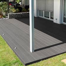 Anti Slip Outdoor Flooring With An Ti Groove Surface Www Coowinmall Com Deck Decking Tiles Outdoor Outdoor Wall Panels Outdoor Flooring Composite Decking