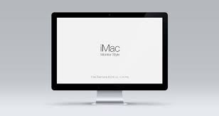 Cinema Display Mockup Freebies Fribly Imac Mockup Free Logo Templates Psd Computer Mockup