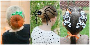Just add a blingy hairpin to secure the twisted hair strands properly. 8 Halloween Hair Ideas For Kids Easy Halloween Hair Tutorials For Kids