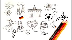 London Doodles How To Draw British Wie Zeichnet Man London Big Ben Youtube