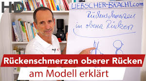 Ruckenschmerzen Im Oberen Rucken Am Modell Erklart Ursachen Von Ruckenschmerzen Youtube